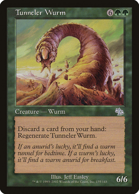Tunneler Wurm\nJudgment\nSingle\nMagic The Gathering