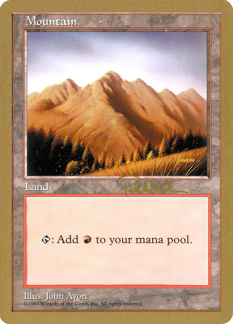 Mountain (1997 Paul McCabe) (5th Edition) (C)
World Championships
Single
Magic: The Gathering