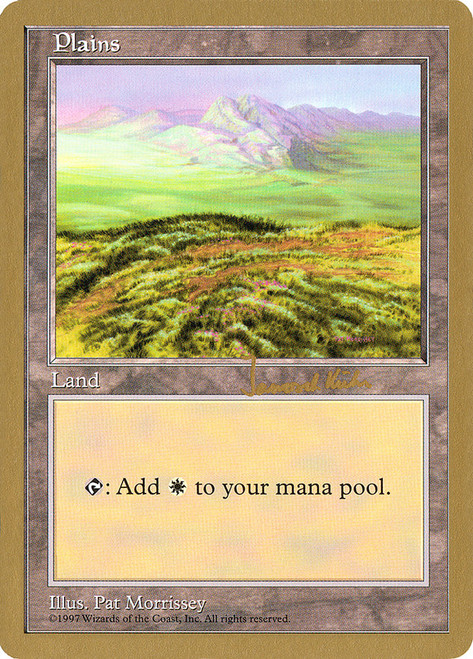 Plains (1997 Janosch Kuhn) (5th Edition) (C) (Not Tournament Legal)\nWorld Championship\nSingle\nMagic The Gathering