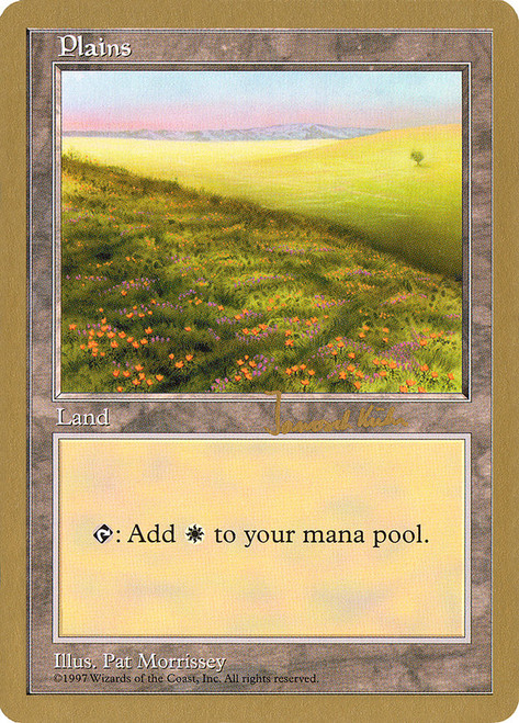 Plains (1997 Janosch Kuhn) (5th Edition) (D) (Not Tournament Legal)\nWorld Championship\nSingle\nMagic The Gathering
