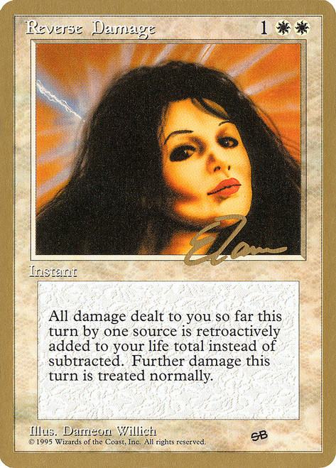 Reverse Damage (1996 Eric Tam) (Sideboard) (Not Tournament Legal)\nWorld Championship\nSingle\nMagic The Gathering