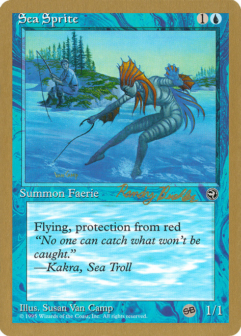 Sea Sprite (1998 Randy Buehler) (Sideboard) (Not Tournament Legal)\nWorld Championship\nSingle\nMagic The Gathering