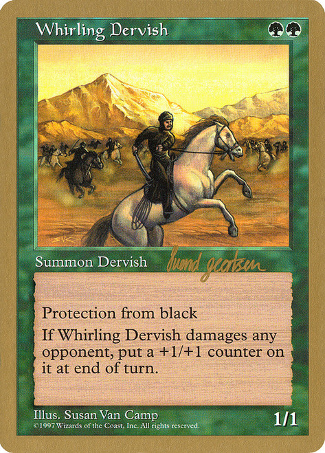 Whirling Dervish (1997 Svend Geertsen) (Not Tournament Legal)\nWorld Championship\nSingle\nMagic The Gathering