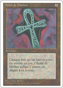 Ankh of Mishra
4th Edition - French
Single
Magic The Gathering