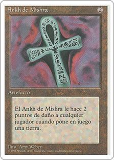 Ankh of Mishra
4th Edition - Spanish
Single
Magic The Gathering