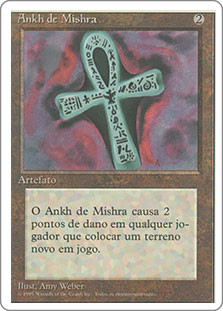 Ankh of Mishra
4th Edition - Portuguese
Single
Magic The Gathering