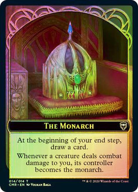 {The Monarch} // {Treasure Token}\nCommander Legends\nSingle\nMagic The Gathering