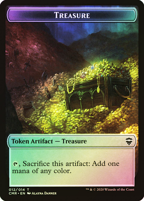 {Treasure Token} // {Zombie Token}\nCommander Legends\nSingle\nMagic The Gathering