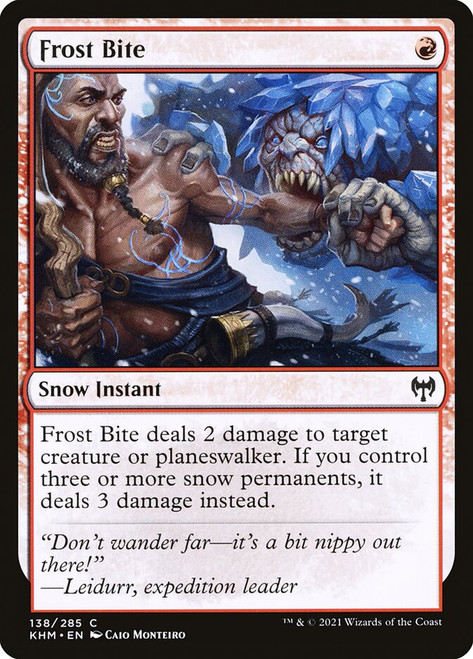 Frost Bite\nKaldheim\nSingle\nMagic The Gathering