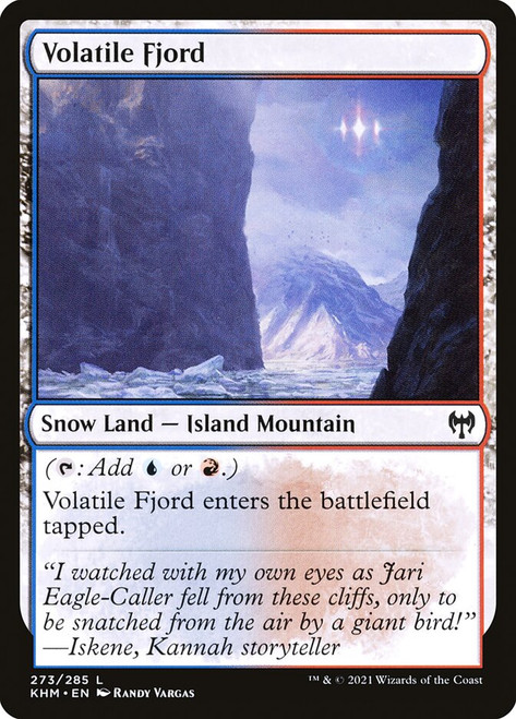 Volatile Fjord\nKaldheim\nSingle\nMagic The Gathering