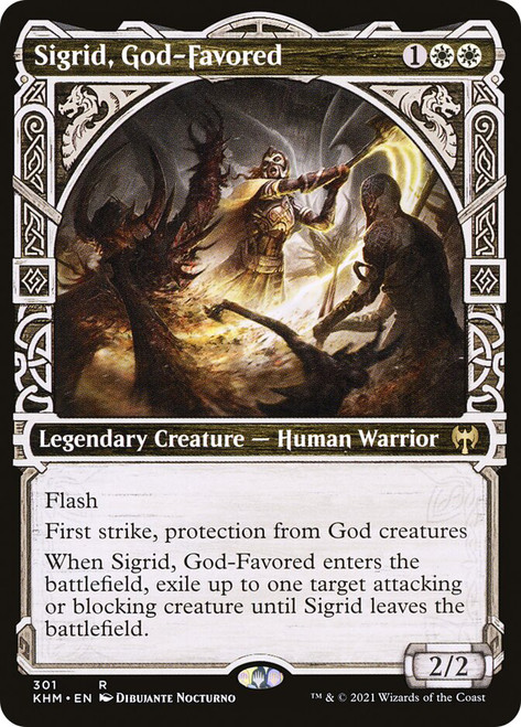 Sigrid, God-Favored | Kaldheim | Star City Games