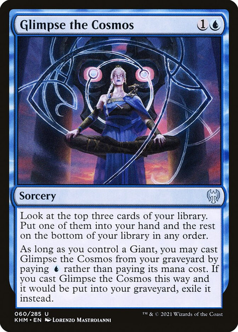 Glimpse the Cosmos\nKaldheim\nSingle\nMagic The Gathering