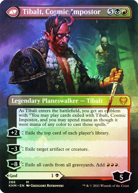 Valki, God of Lies // Tibalt, Cosmic Impostor | Kaldheim | Star