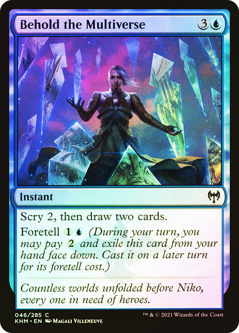 Behold the Multiverse\nKaldheim\nSingle\nMagic The Gathering