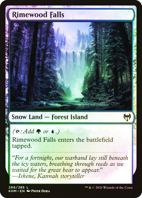 Rimewood Falls\nKaldheim\nSingle\nMagic The Gathering