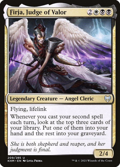 Firja, Judge of Valor | Kaldheim | Star City Games