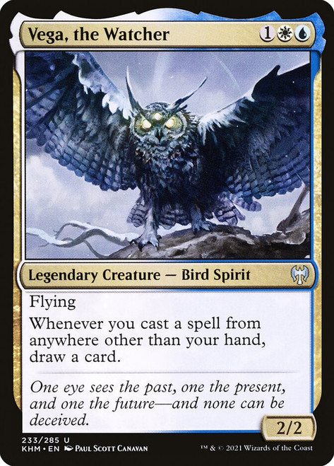 Vega, the Watcher\nKaldheim\nSingle\nMagic The Gathering