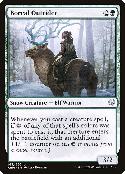 Boreal Outrider\nKaldheim\nSingle\nMagic The Gathering