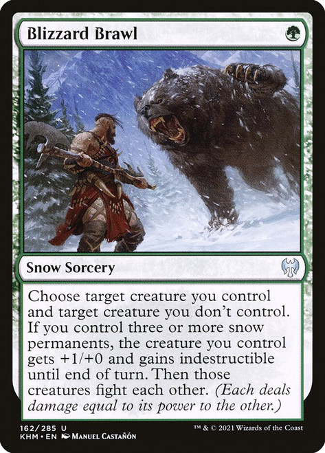 Blizzard Brawl\nKaldheim\nSingle\nMagic The Gathering