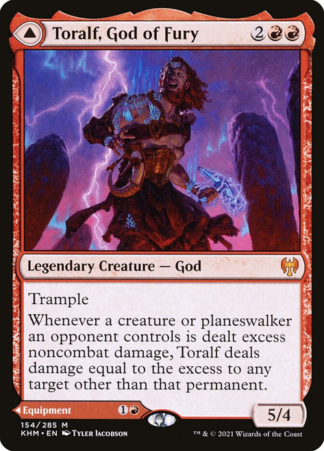Toralf, God of Fury // Toralf's Hammer | Kaldheim | Star City Games