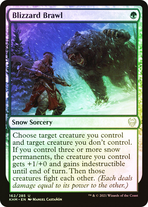 Blizzard Brawl\nKaldheim\nSingle\nMagic The Gathering