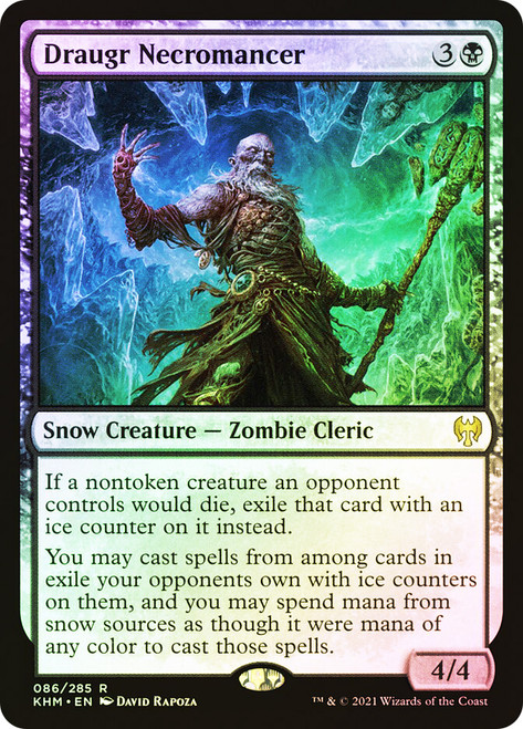Draugr Necromancer\nKaldheim\nSingle\nMagic The Gathering