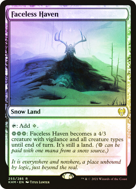 Faceless Haven\nKaldheim\nSingle\nMagic The Gathering