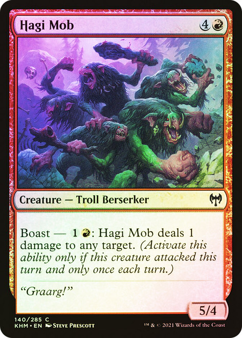 Hagi Mob\nKaldheim\nSingle\nMagic The Gathering