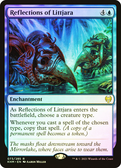 Reflections of Littjara\nKaldheim\nSingle\nMagic The Gathering