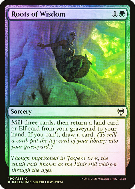 Roots of Wisdom\nKaldheim\nSingle\nMagic The Gathering