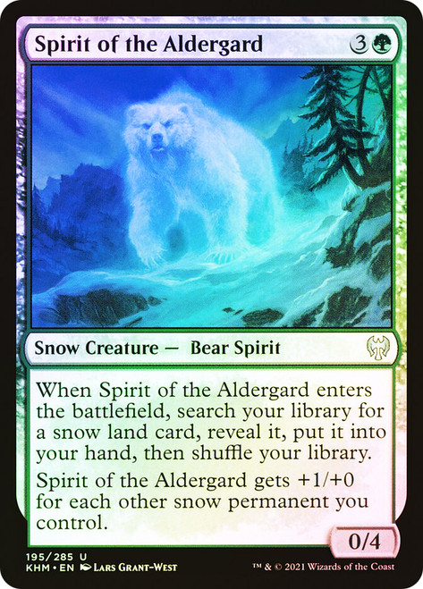 Spirit of the Aldergard\nKaldheim\nSingle\nMagic The Gathering
