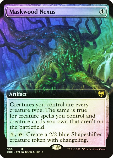 Maskwood Nexus (Extended Art)\nKaldheim - Variants\nSingle\nMagic The Gathering