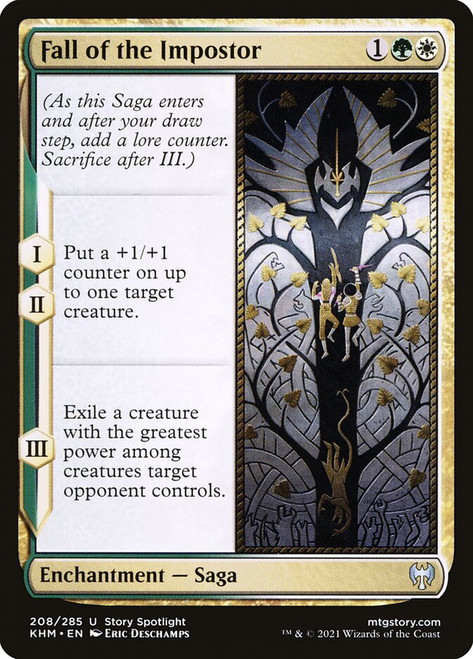 Fall of the Impostor\nKaldheim\nSingle\nMagic The Gathering