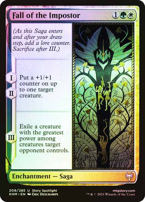Fall of the Impostor\nKaldheim\nSingle\nMagic The Gathering
