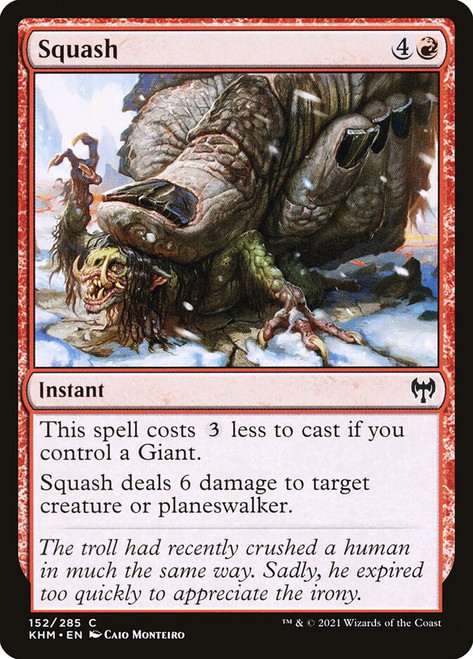 Squash\nKaldheim\nSingle\nMagic The Gathering