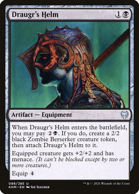 Draugr's Helm\nKaldheim\nSingle\nMagic The Gathering