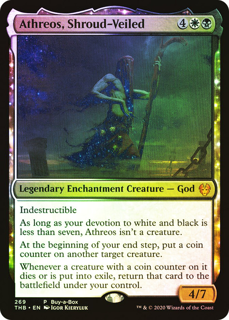 Athreos, Shroud-Veiled (Buy-a-Box)\nPromo: General\nSingle\nMagic The Gathering