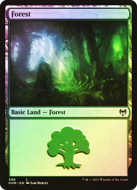Forest (#398)\nKaldheim\nSingle\nMagic The Gathering