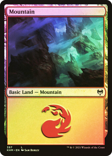 Mountain (#397)\nKaldheim\nSingle\nMagic The Gathering