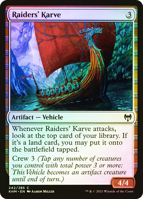 Raiders' Karve\nKaldheim\nSingle\nMagic The Gathering