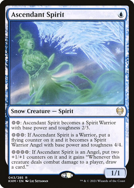 Ascendant Spirit\nKaldheim\nSingle\nMagic The Gathering