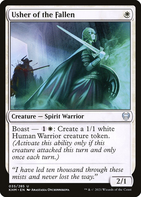 Usher of the Fallen\nKaldheim\nSingle\nMagic The Gathering