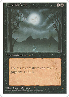 Bad Moon
4th Edition - French
Single
Magic The Gathering