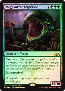 Impervious Greatwurm (Buy-a-Box)
Promo: General - Portuguese
Single
Magic The Gathering