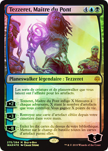 Tezzeret, Master of the Bridge (Buy-a-Box)
Promo: General - French
Single
Magic The Gathering