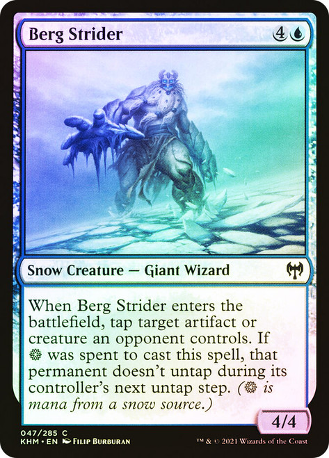 Berg Strider\nKaldheim\nSingle\nMagic The Gathering