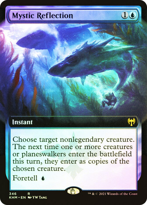 Mystic Reflection (Extended Art)\nKaldheim - Variants\nSingle\nMagic The Gathering