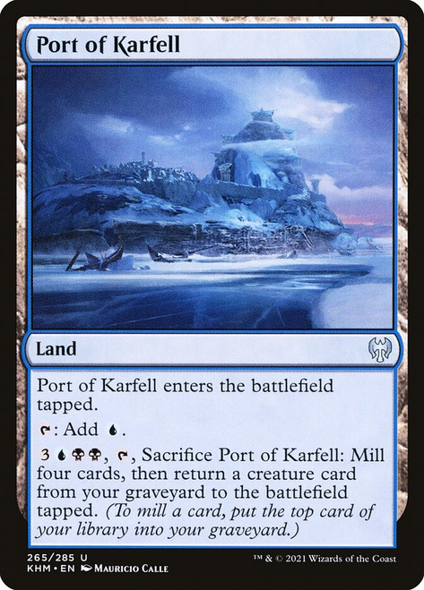 Port of Karfell\nKaldheim\nSingle\nMagic The Gathering