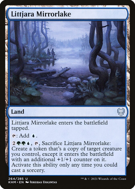 Littjara Mirrorlake\nKaldheim\nSingle\nMagic The Gathering