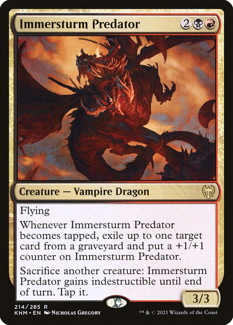 Immersturm Predator\nKaldheim\nSingle\nMagic The Gathering